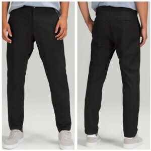 LULULEMON Black Commission Pant Classic 32" *Warpstreme M5AEXS sz 34